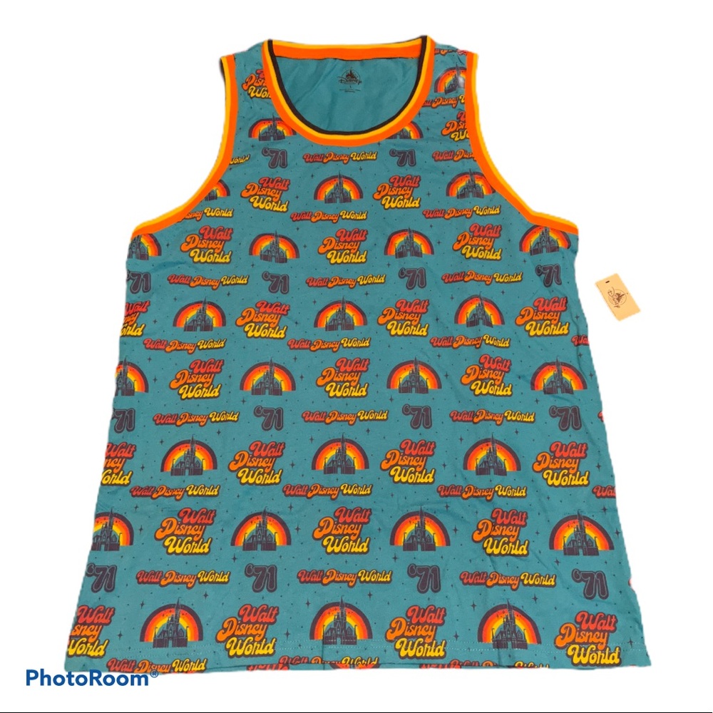 Walt Disney World Retro Rainbow Tank Top 🌈